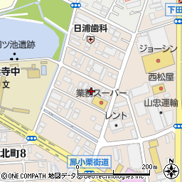 トヨタモビリティパーツ堺営業所周辺の地図