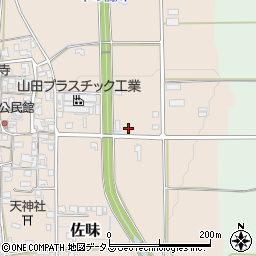 奈良県磯城郡田原本町佐味178周辺の地図