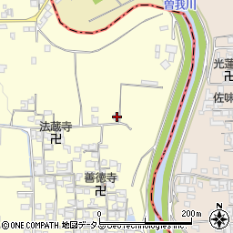 奈良県北葛城郡広陵町百済1457周辺の地図