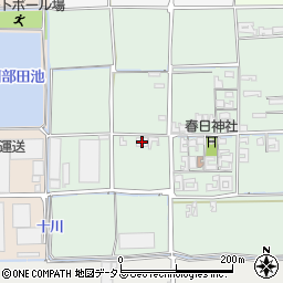 奈良県磯城郡田原本町笠形126周辺の地図