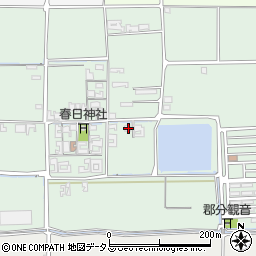 奈良県磯城郡田原本町笠形269周辺の地図