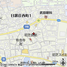 松谷文化住宅周辺の地図
