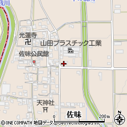 奈良県磯城郡田原本町佐味167周辺の地図