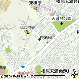奈良県宇陀市榛原天満台西2丁目9周辺の地図