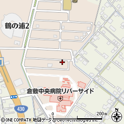 岡山県倉敷市鶴の浦2丁目周辺の地図