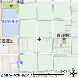 奈良県磯城郡田原本町笠形130周辺の地図