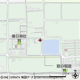 奈良県磯城郡田原本町笠形266周辺の地図
