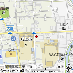 大阪府堺市美原区大饗110周辺の地図