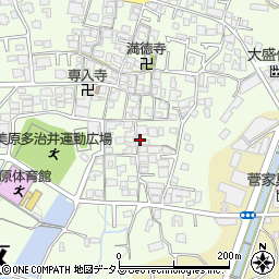 大阪府堺市美原区多治井751周辺の地図