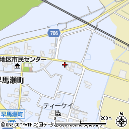三重県松阪市早馬瀬町239-1周辺の地図
