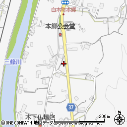 広島県広島市安佐北区白木町秋山618周辺の地図