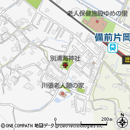 別浦海神社周辺の地図