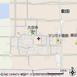〒633-0085 奈良県桜井市東田の地図