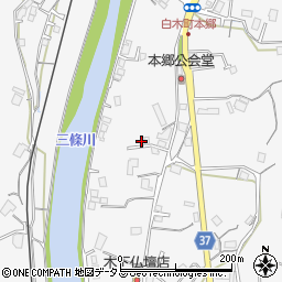 広島県広島市安佐北区白木町秋山568周辺の地図