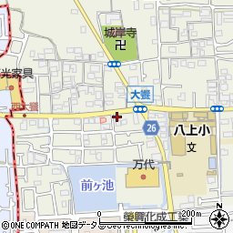 大阪府堺市美原区大饗149-10周辺の地図