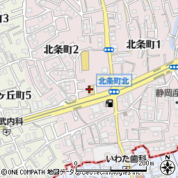ハンバーグレストラン びっくりドンキー 上野芝店周辺の地図