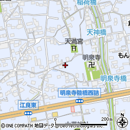 広島県福山市駅家町倉光615-6周辺の地図