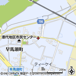 三重県松阪市早馬瀬町292周辺の地図