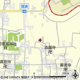 奈良県北葛城郡広陵町百済1432周辺の地図