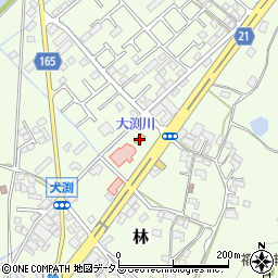 ファミリーマート倉敷林店周辺の地図