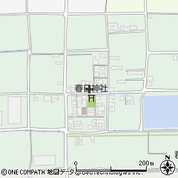 奈良県磯城郡田原本町笠形301周辺の地図