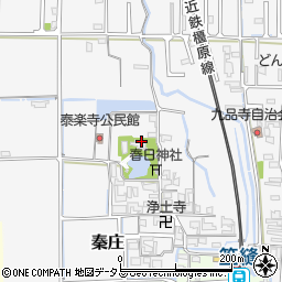 秦楽寺周辺の地図
