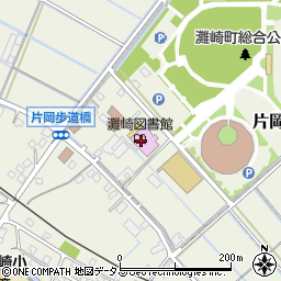 岡山市灘崎文化センター　大ホール周辺の地図