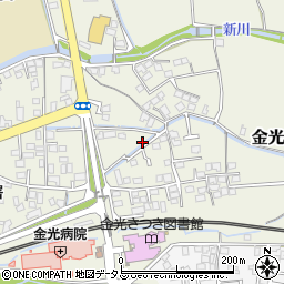 岡山県浅口市金光町占見新田691周辺の地図