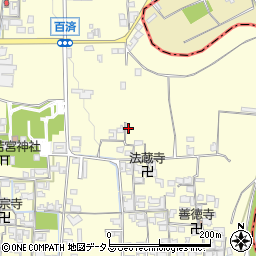 奈良県北葛城郡広陵町百済1437周辺の地図