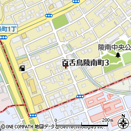 大阪府堺市北区百舌鳥陵南町3丁436周辺の地図