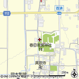 奈良県北葛城郡広陵町百済1409周辺の地図