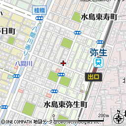 岡山県倉敷市水島西弥生町10-35周辺の地図