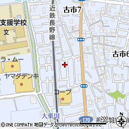 井之上商店周辺の地図