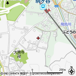 大阪府羽曳野市大黒601周辺の地図