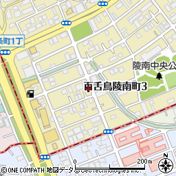 大阪府堺市北区百舌鳥陵南町3丁435周辺の地図