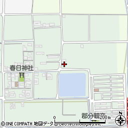 奈良県磯城郡田原本町笠形周辺の地図