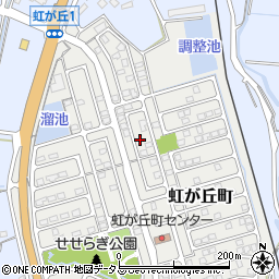 三重県松阪市虹が丘町19-9周辺の地図