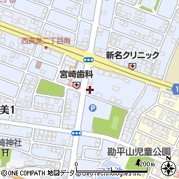 株式会社一条工務店香芝展示場周辺の地図