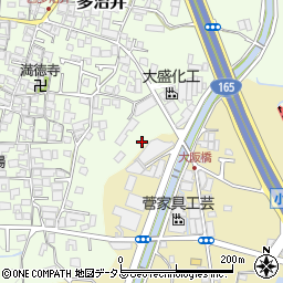 大阪府堺市美原区多治井711周辺の地図