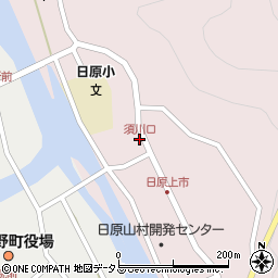 須川口周辺の地図
