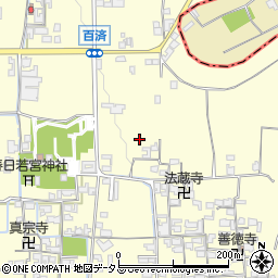 奈良県北葛城郡広陵町百済1435周辺の地図