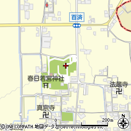 奈良県北葛城郡広陵町百済1414周辺の地図