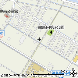 岡山県倉敷市連島町鶴新田1103周辺の地図