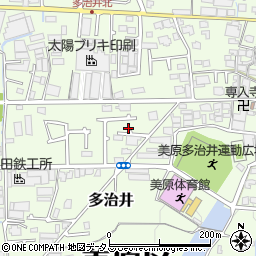 大阪府堺市美原区多治井106周辺の地図
