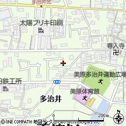 大阪府堺市美原区多治井106-9周辺の地図