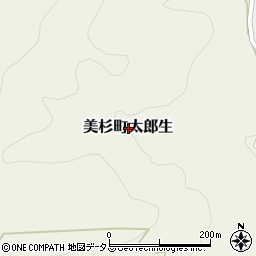 三重県津市美杉町太郎生周辺の地図