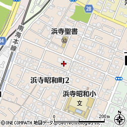 大和証券浜寺寮周辺の地図