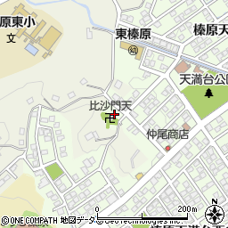 奈良県宇陀市榛原天満台西2丁目8周辺の地図