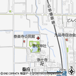 奈良県磯城郡田原本町秦庄256周辺の地図