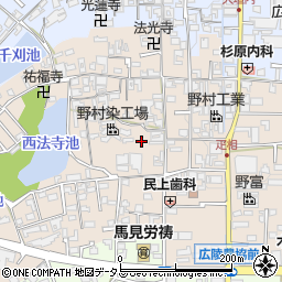 奈良県広陵町（北葛城郡）疋相周辺の地図